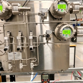 Calibration service for personal gas detectors and fixed gas detectors